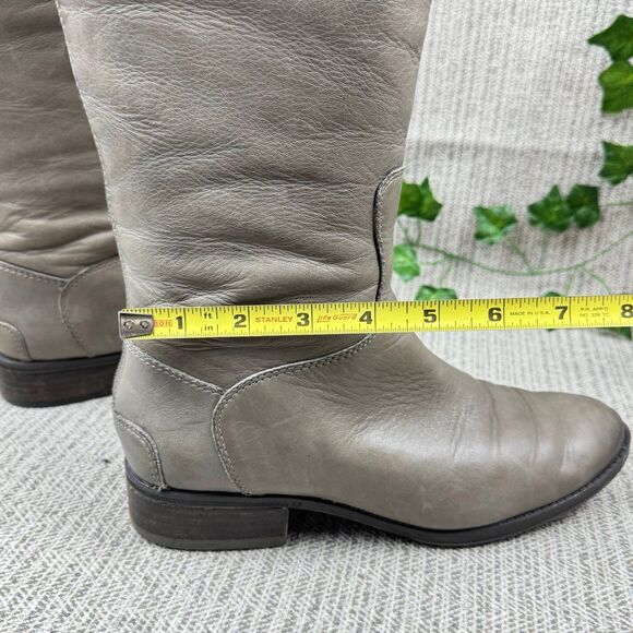 Sam Edelman Womens Penny 2 Grey Frost Riding Equestrian BOOTS Size 7M - Picture 11 of 12